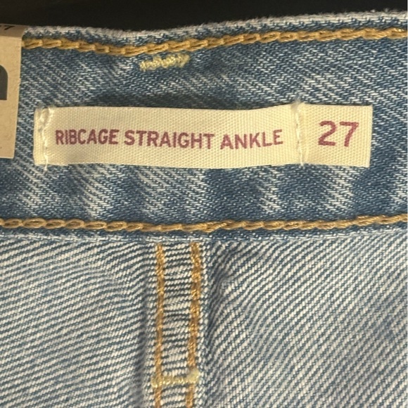 LEVI’S RIBCAGE STRAIGHT ANKLE SIZE  27 - Picture 6 of 16
